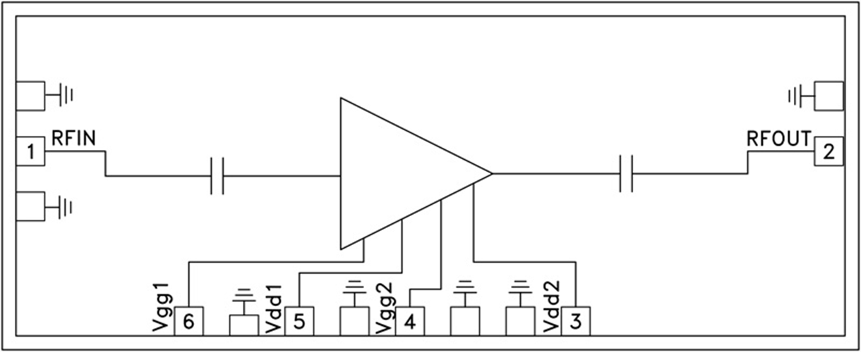 HMC-APH460/HMC-APH460-SX功率放大器14 dB增益  ADI現(xiàn)貨出售