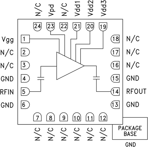 HMC608LC4/HMC608LC4TR/HMC608LC4TR-R5中等功率放大器  ADI現貨