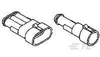 TE泰科AMP SUPERSEAL 1.5MM 連接器殼體282103-1現(xiàn)貨庫(kù)存