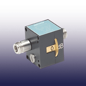 743-60  步進衰減器-N型母DC至18 GHz，0至60 dB，以10 dB為增量