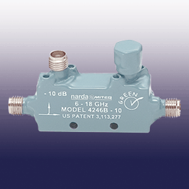 4243-6  耦合器-SMA（F）0.5 GHz至18 GHz，微型帶狀線（最大平坦+/- 0.5dB）50瓦