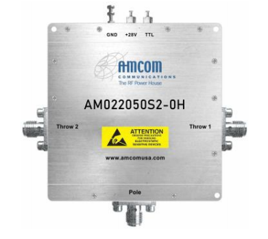 AMCOM大功率200–2000MHz SPDT T/R開(kāi)關(guān)AM022050S2-0H