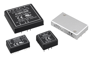 CINCON轉(zhuǎn)換器DIP / SMD 3-75W