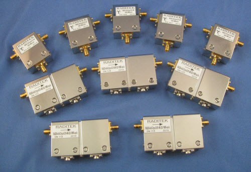 ?RADITEK低溫隔離器和環(huán)行器0.01-4°k, 4-77°k (1.35 gh z -12 gh z )